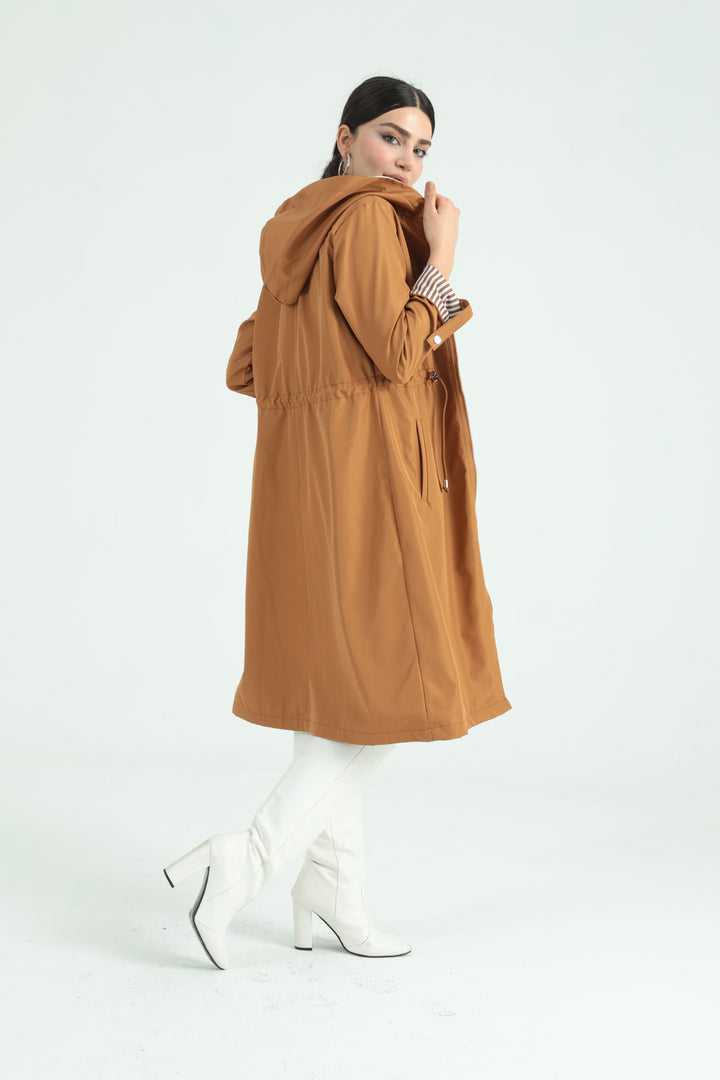 MPL Woman Long Trench Coat 9091 - San Clemente
