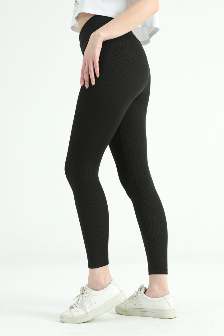 MPL Woman's Ribbed Leggings 0573 - Central Islip