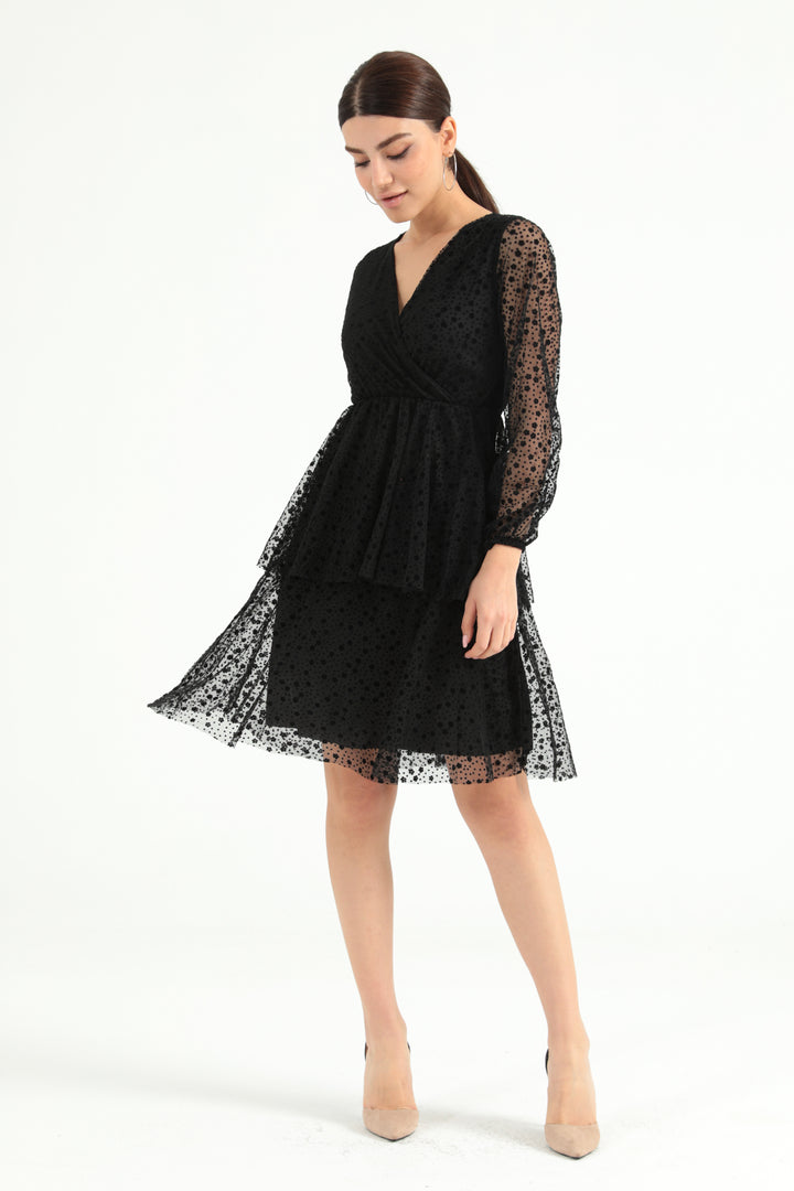 MPL Woman Floral Patterned Dress 1116 - Waxahachie