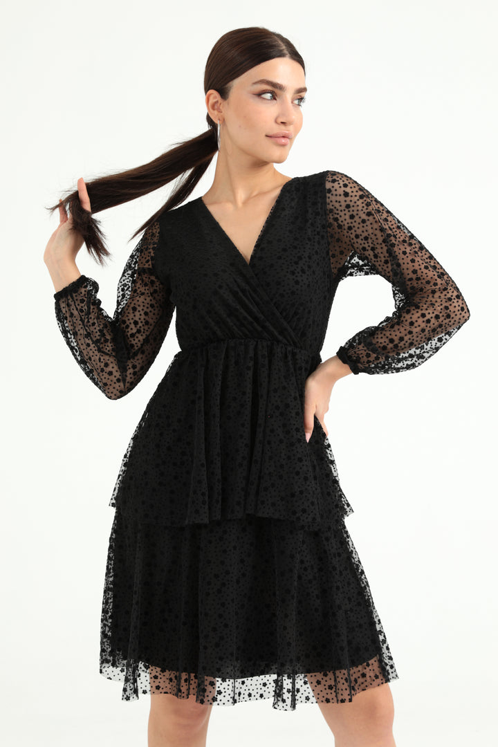 MPL Woman Floral Patterned Dress 1116 - Waxahachie