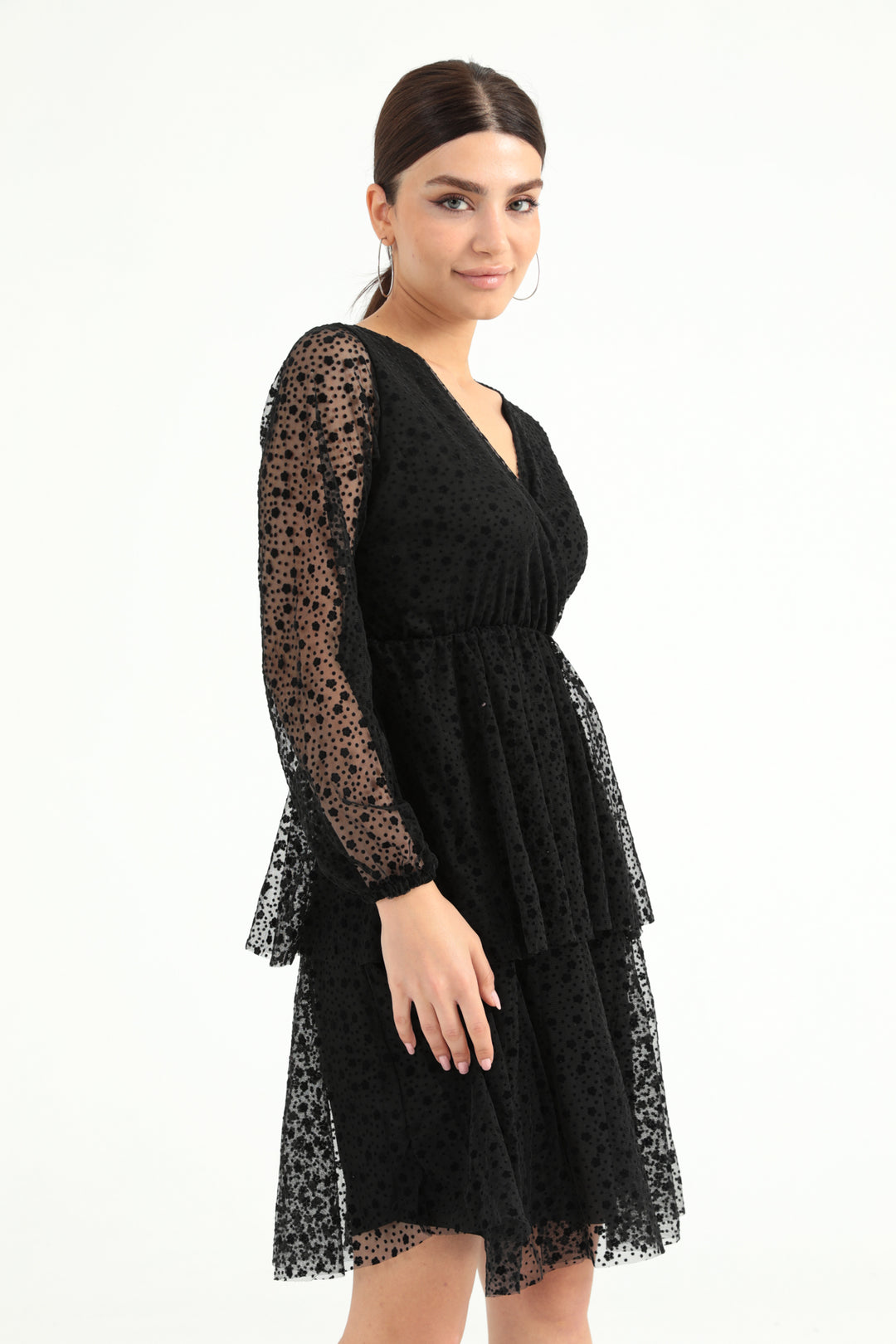 MPL Woman Floral Patterned Dress 1116 - Waxahachie