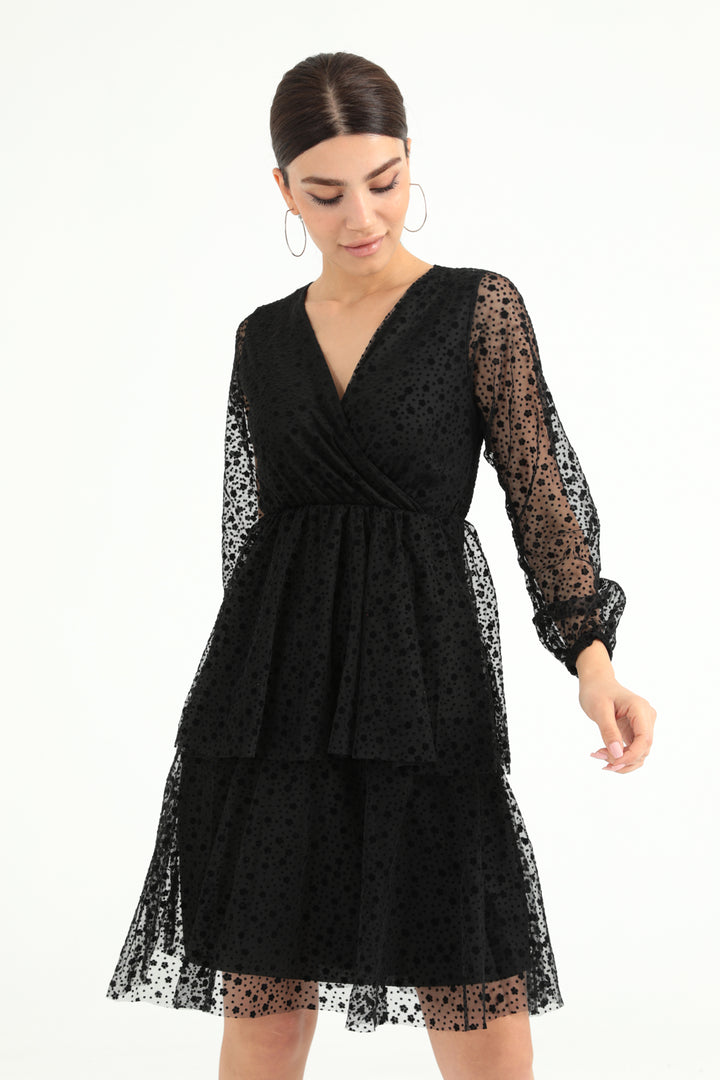 MPL Woman Floral Patterned Dress 1116 - Waxahachie