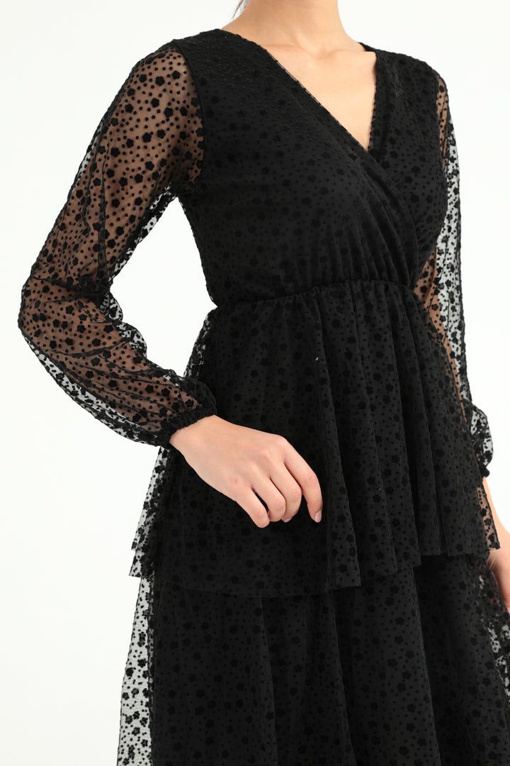 MPL Woman Floral Patterned Dress 1116 - Waxahachie