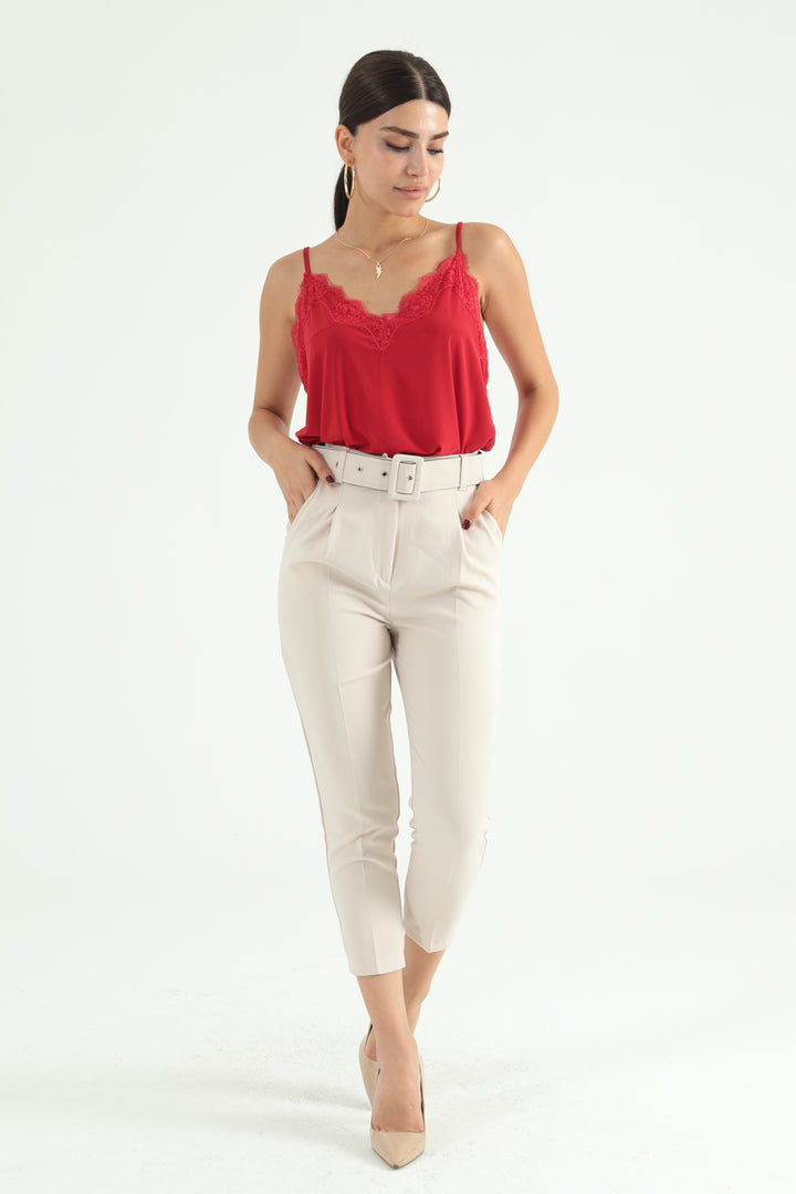 MPL Woman's Belted Trousers 1033 - Alpharetta