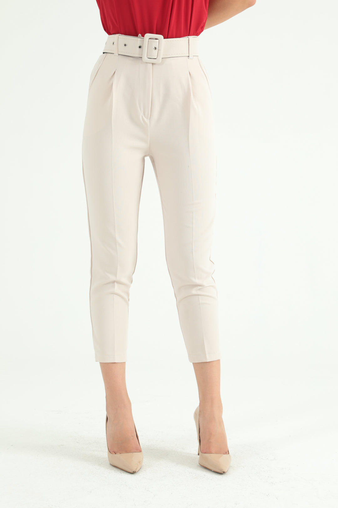 MPL Woman's Belted Trousers 1033 - Alpharetta