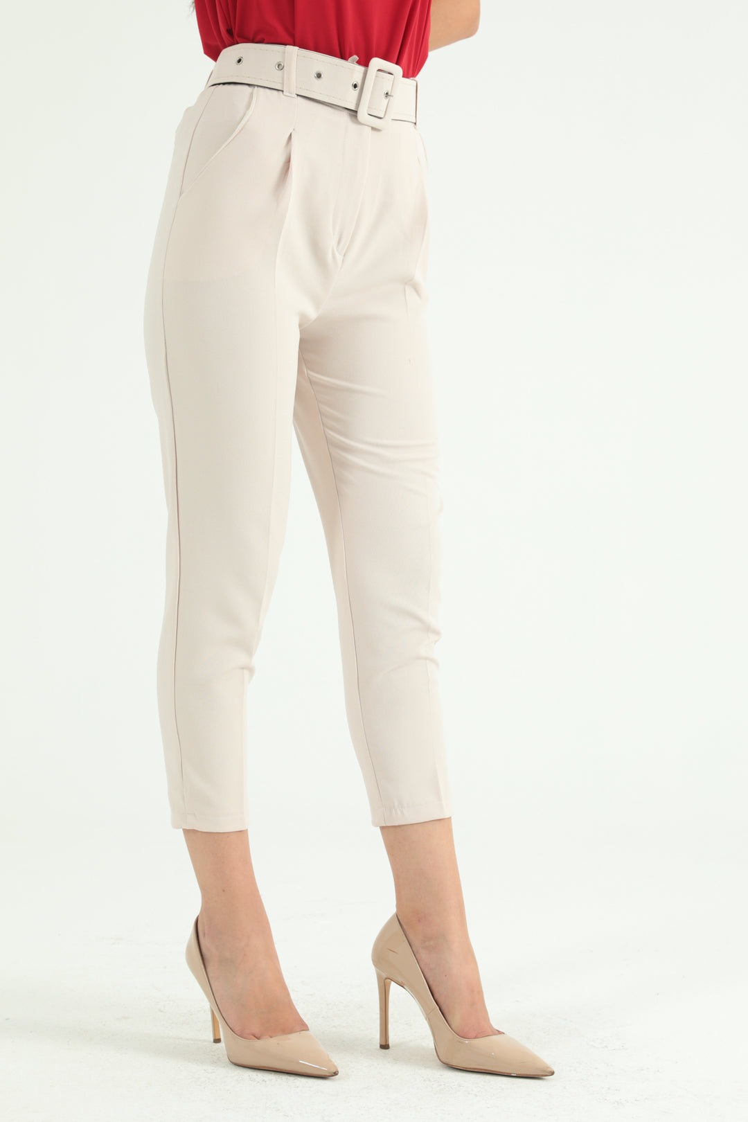 MPL Woman's Belted Trousers 1033 - Alpharetta