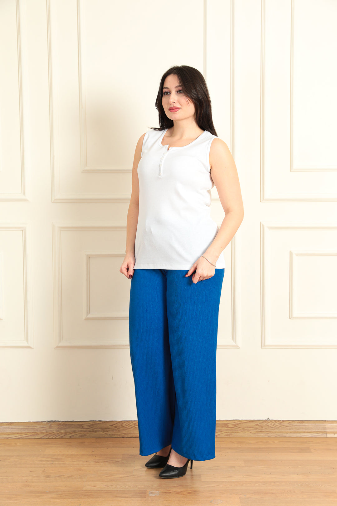 MPL Women's Buttoned Tank Top 2210 - Bologna