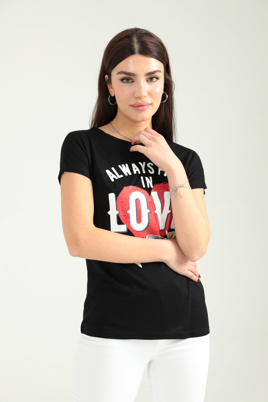 MPL Woman Always Love Printed Loose Fit T-shirt 19502 - Hildesheim