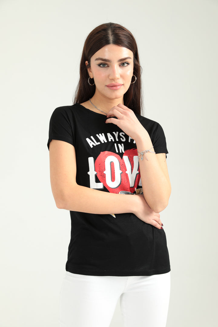 MPL Woman Always Love Printed Loose Fit T-shirt 19502 - Hildesheim