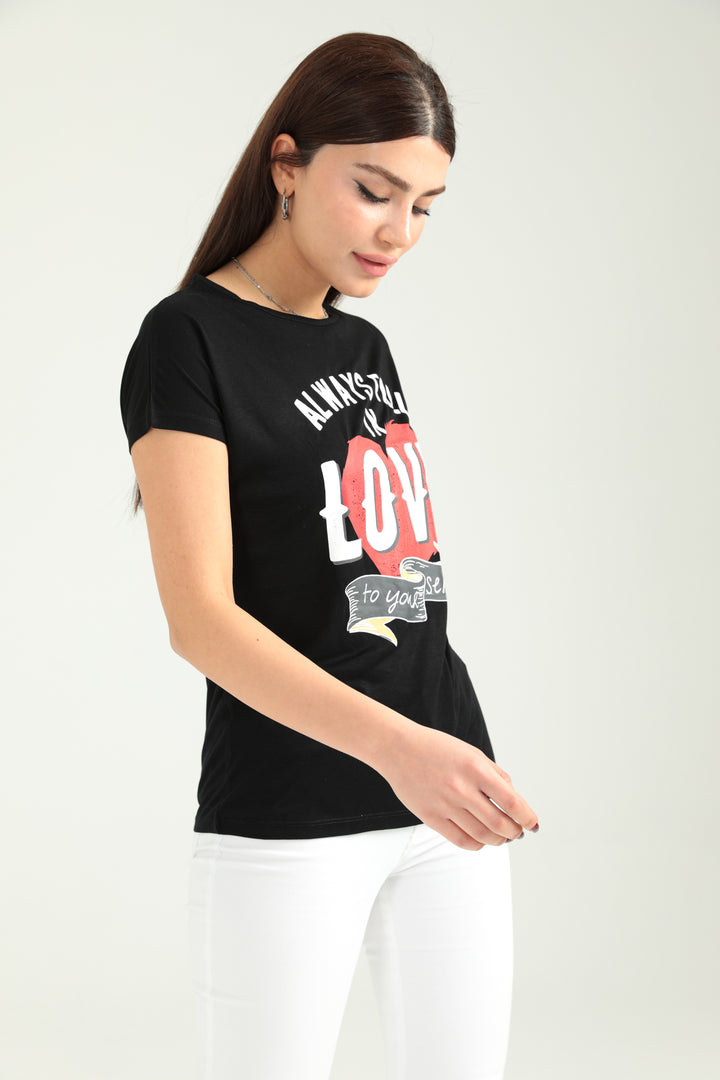 MPL Woman Always Love Printed Loose Fit T-shirt 19502 - Hildesheim