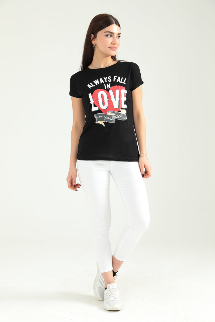 MPL Woman Always Love Printed Loose Fit T-shirt 19502 - Hildesheim