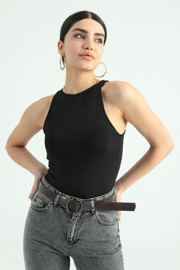 MPL Woman's Ruffled Jumpsuit Tank Top 123byk35003 - León