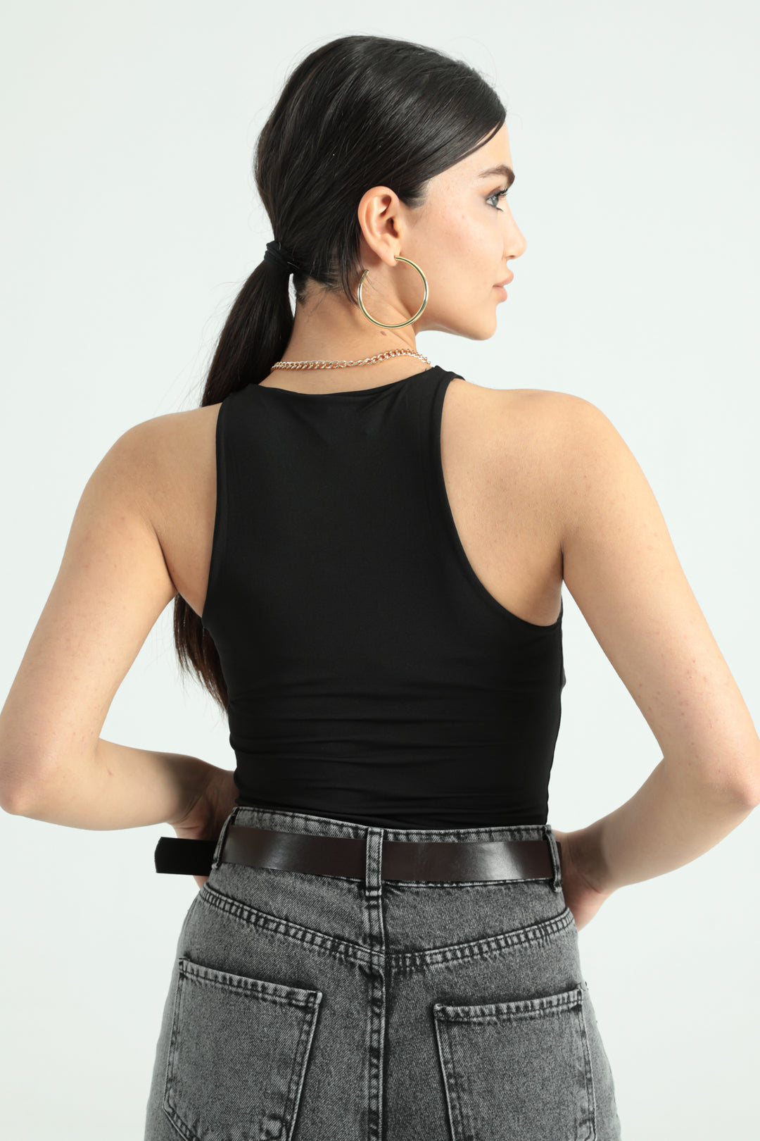 MPL Woman's Ruffled Jumpsuit Tank Top 123byk35003 - León