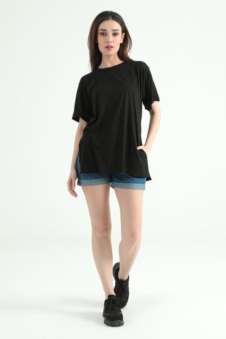 MPL Woman's Slit Long T-shirt - Roubaix