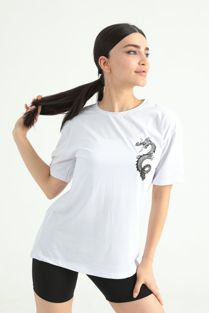 MPL Women's Dragon Printed T-shirt - Halifax
