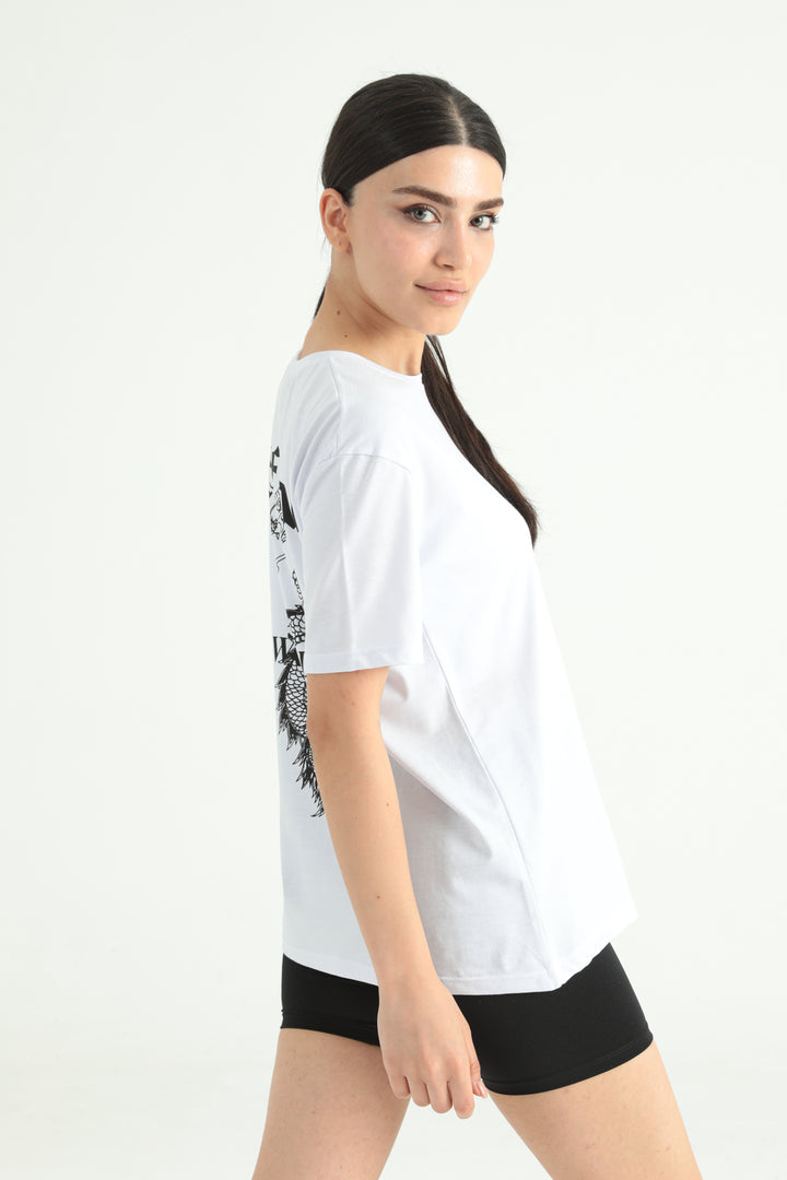 MPL Women's Dragon Printed T-shirt - Halifax