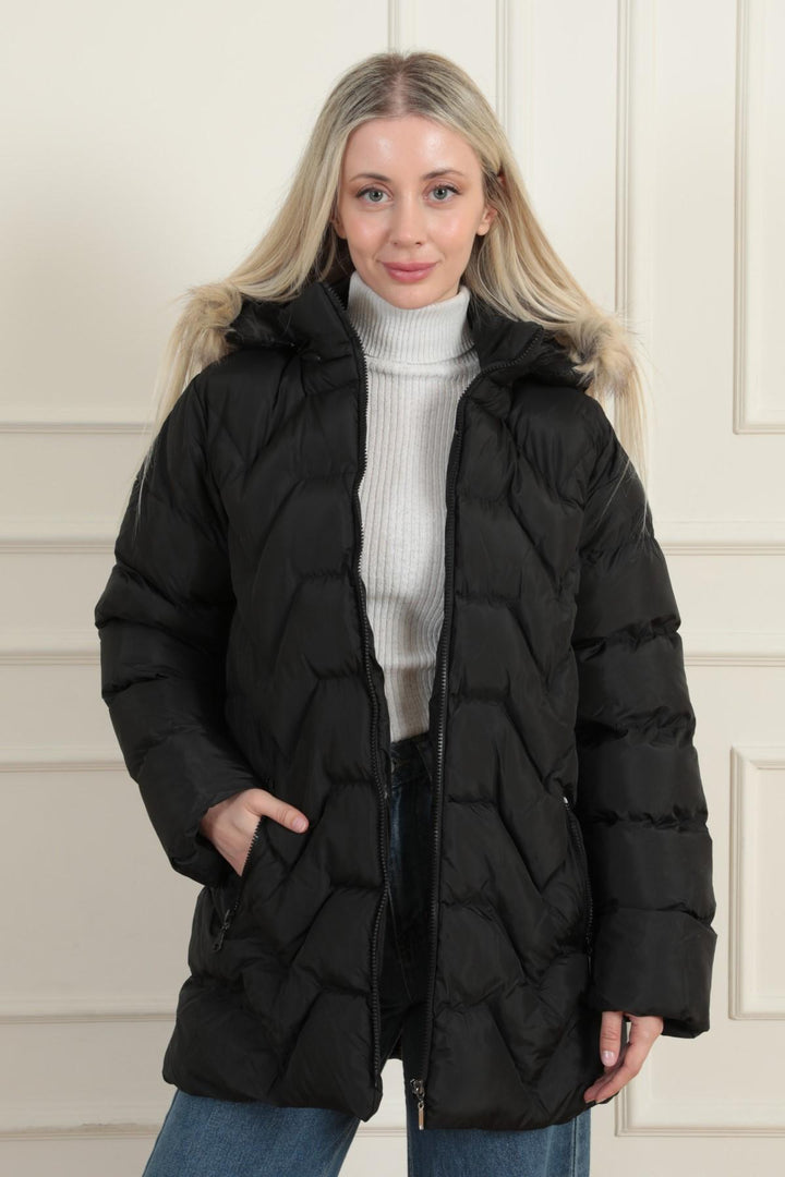 MPL Woman Hooded Coat 60295 - Oak Lawn