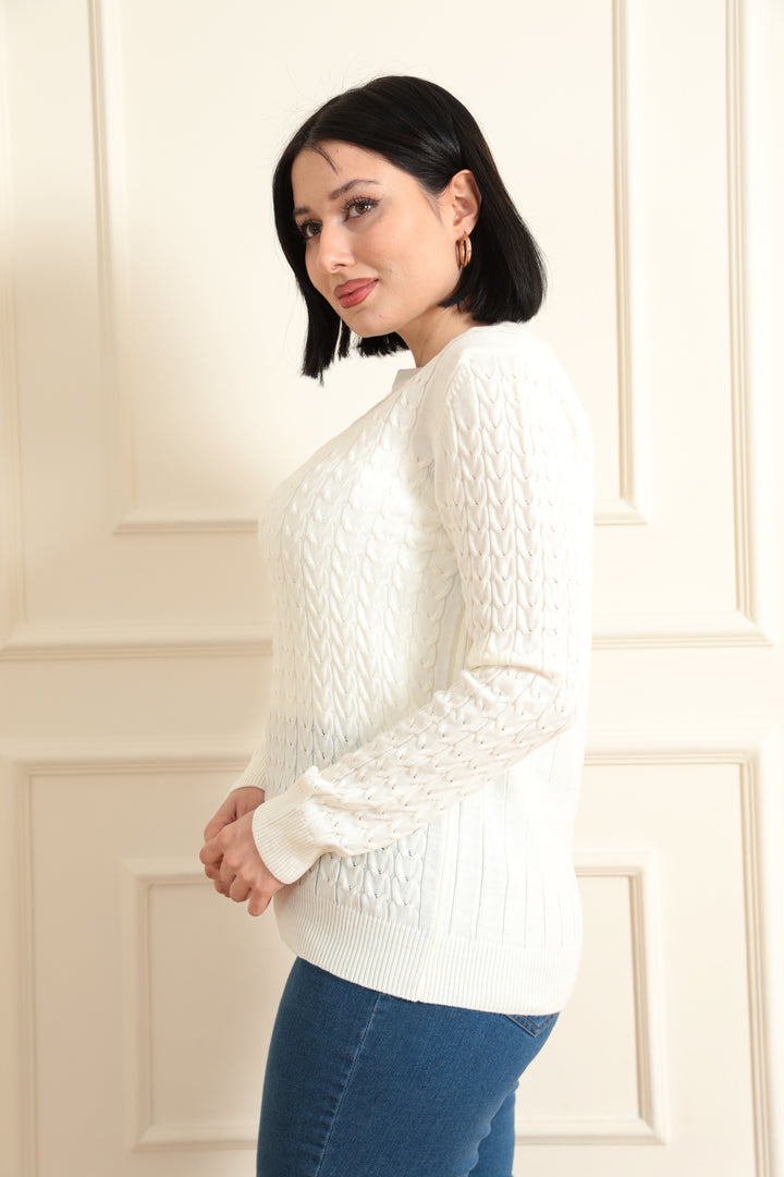 MPL Woman's Braided Sweater - Zapotlanejo