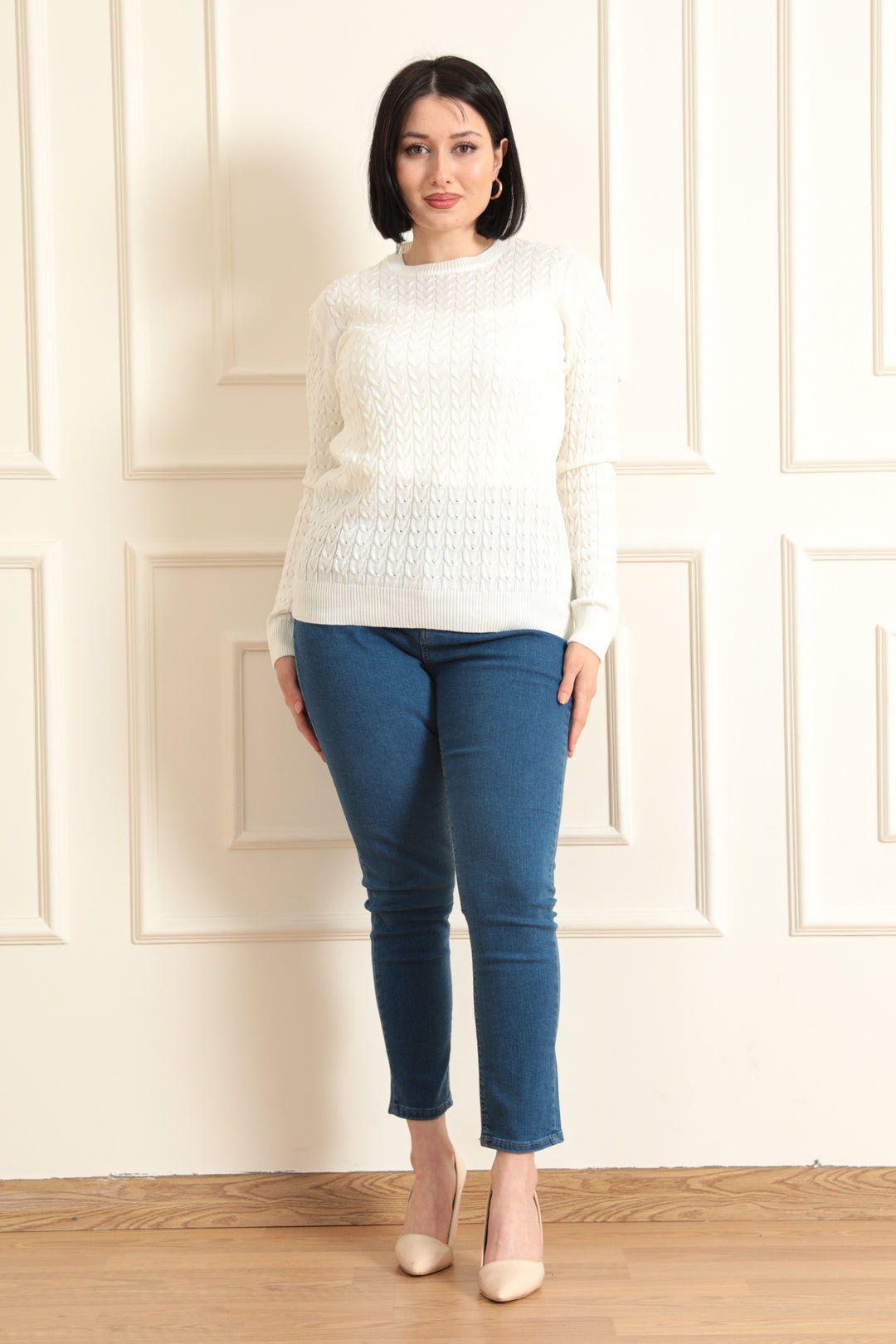 MPL Woman's Braided Sweater - Zapotlanejo