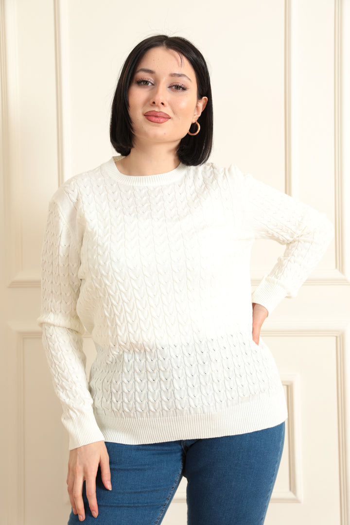 MPL Woman's Braided Sweater - Zapotlanejo