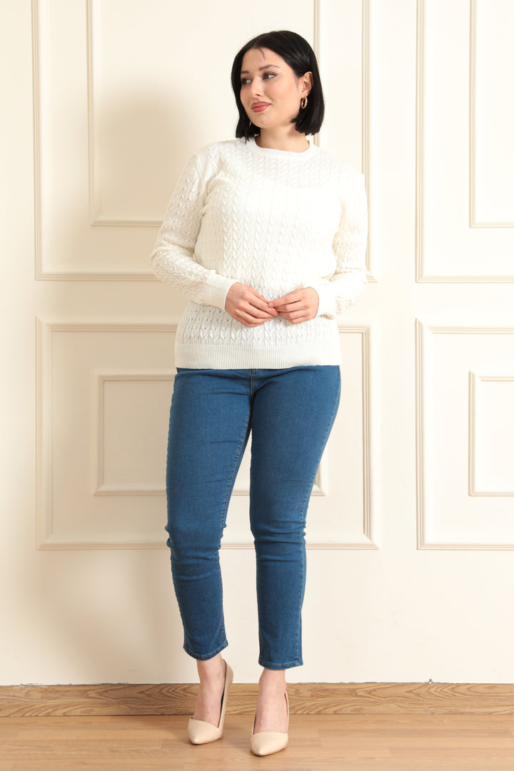 MPL Woman's Braided Sweater - Zapotlanejo