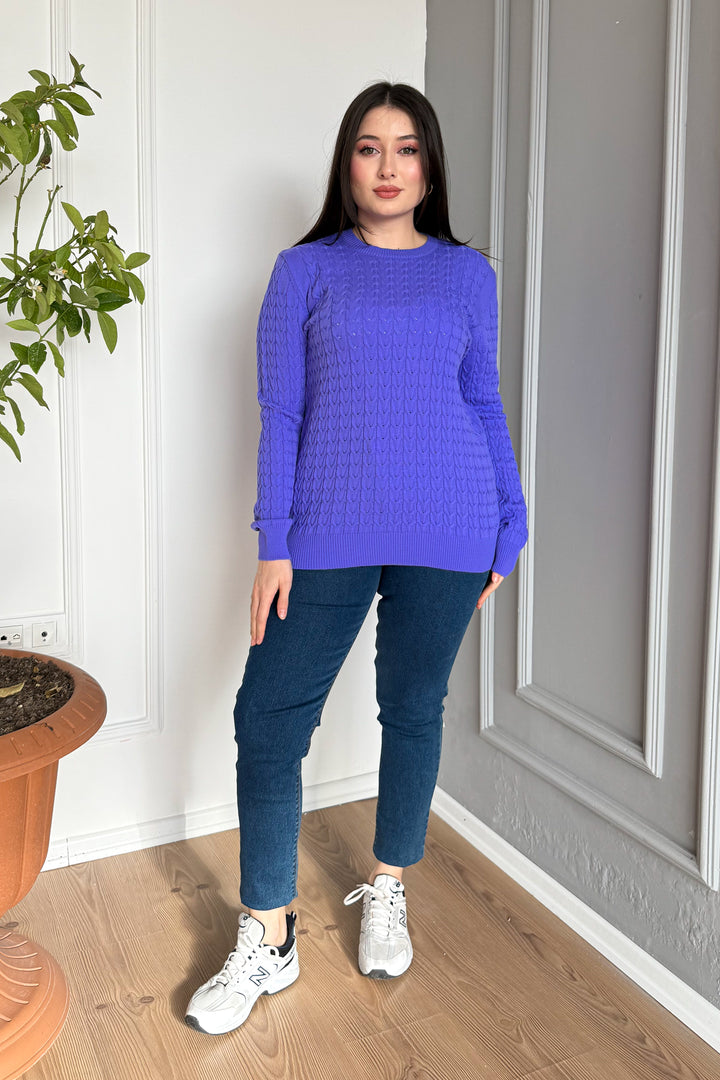 MPL Woman's Braided Sweater 5421 - Hyères