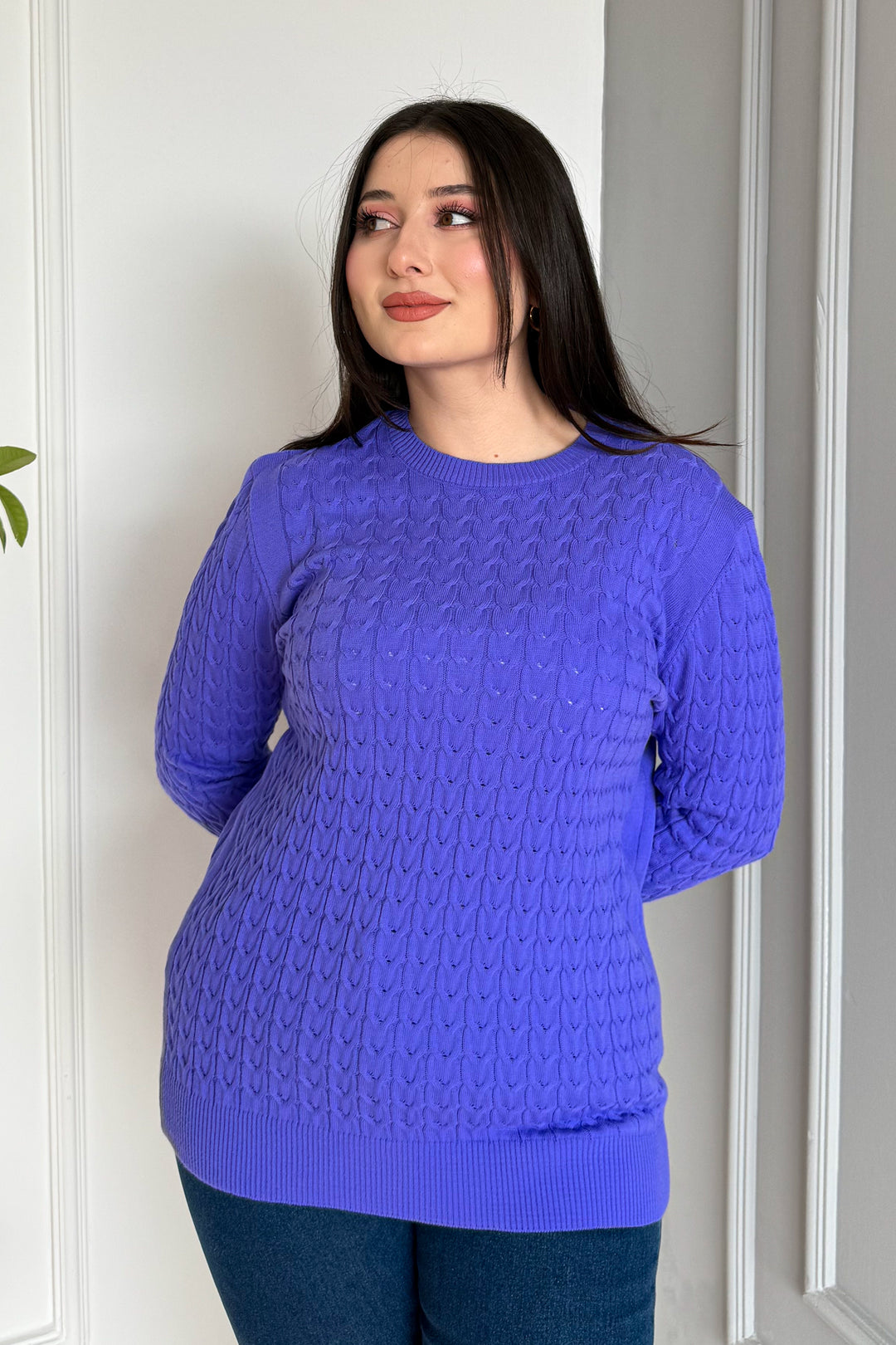 MPL Woman's Braided Sweater 5421 - Hyères