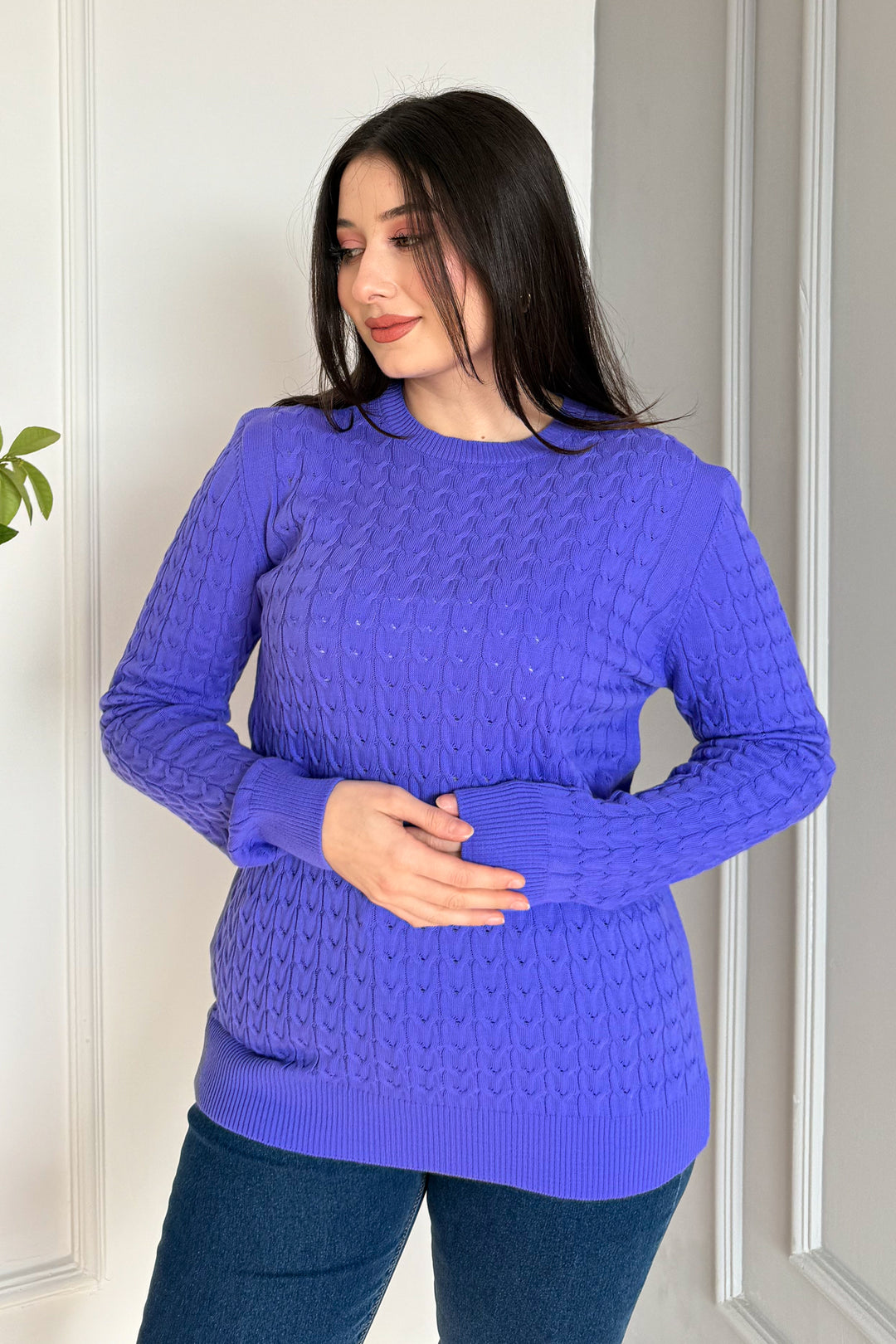 MPL Woman's Braided Sweater 5421 - Hyères