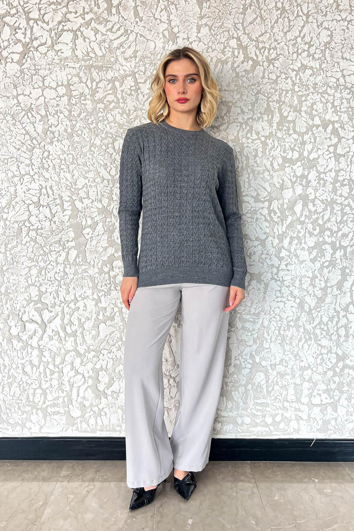 MPL Woman's Cable Knit Sweater - Roseville