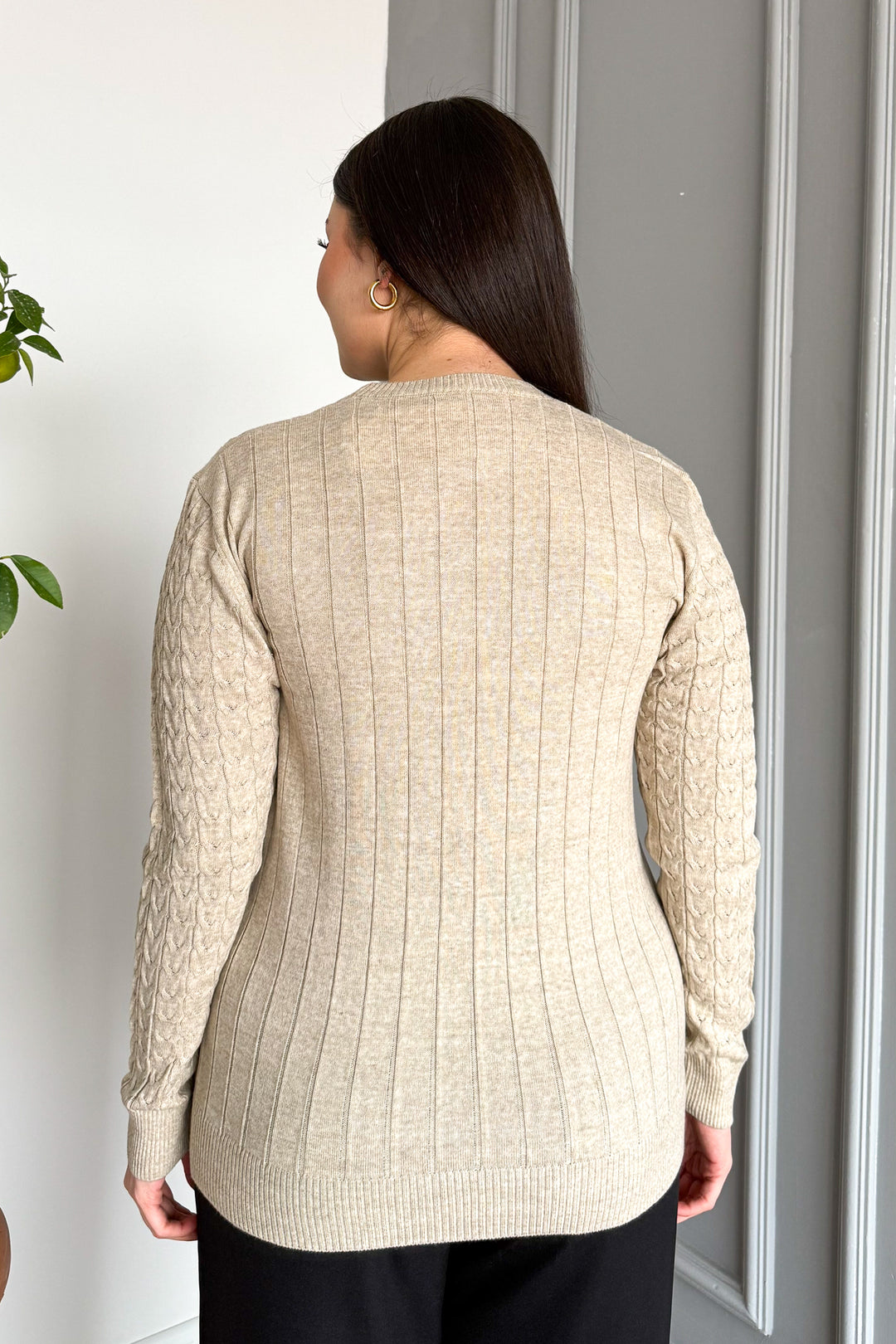 MPL Woman's Cable Knit Sweater - Boynton Beach