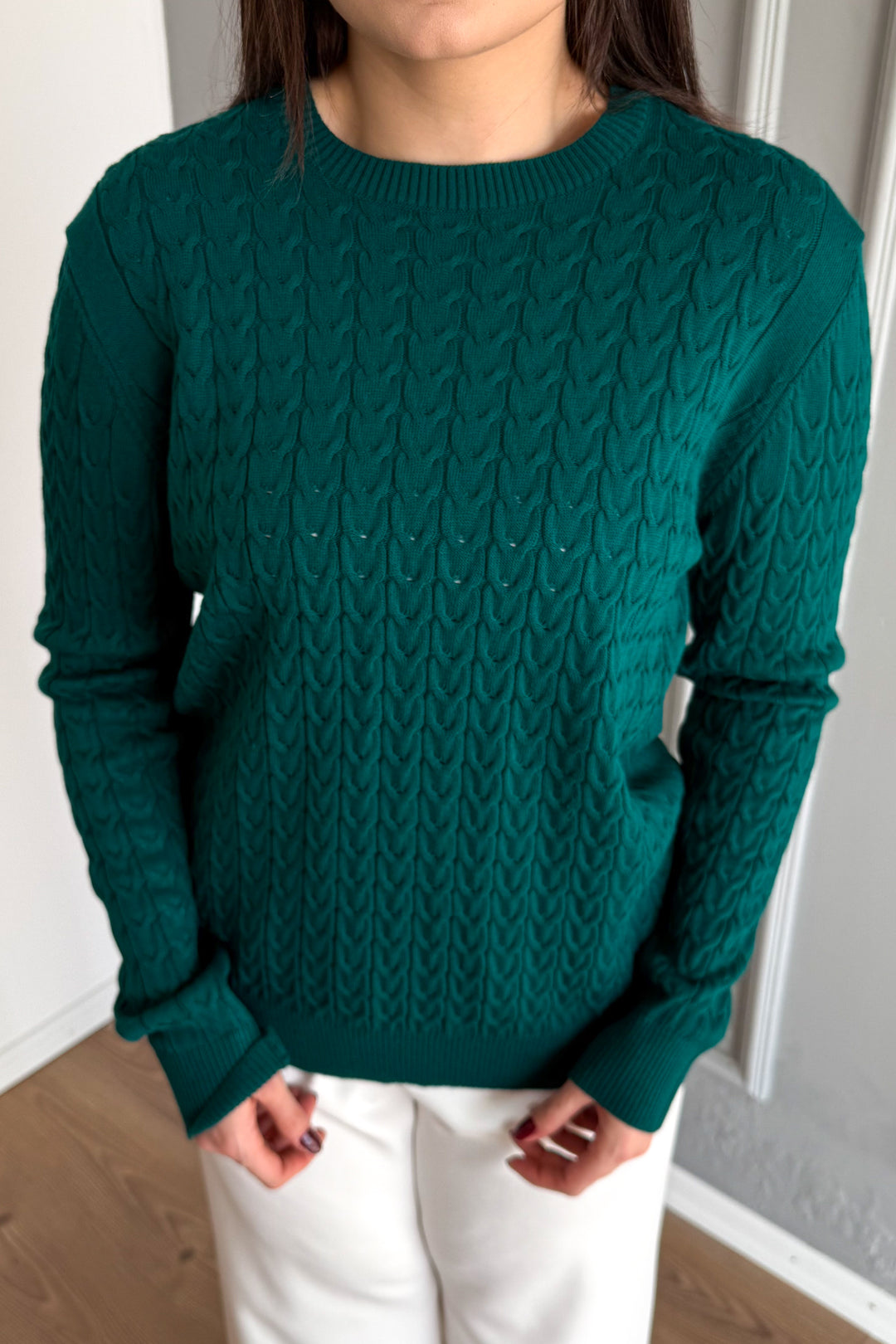 MPL Woman Hair Braided Sweater 5421 - San Adrián de Besós