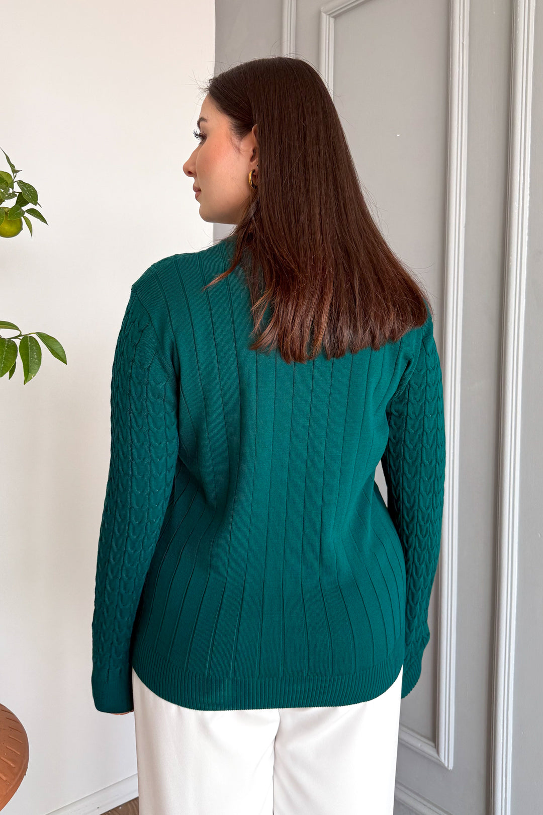 MPL Woman Hair Braided Sweater 5421 - San Adrián de Besós