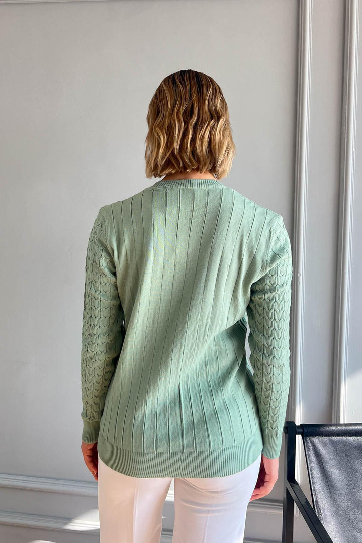 MPL Woman's Cable Knit Sweater - Rimini