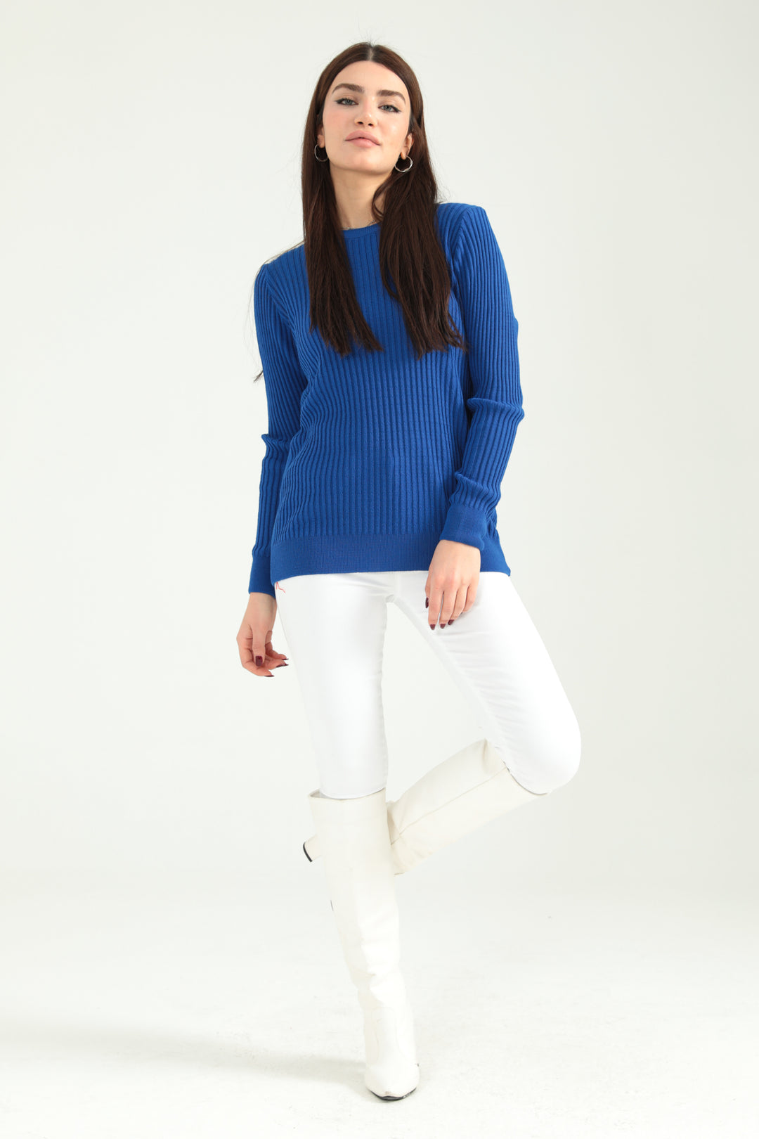 MPL Woman Hair Braided Sweater 5384 - Bellingham