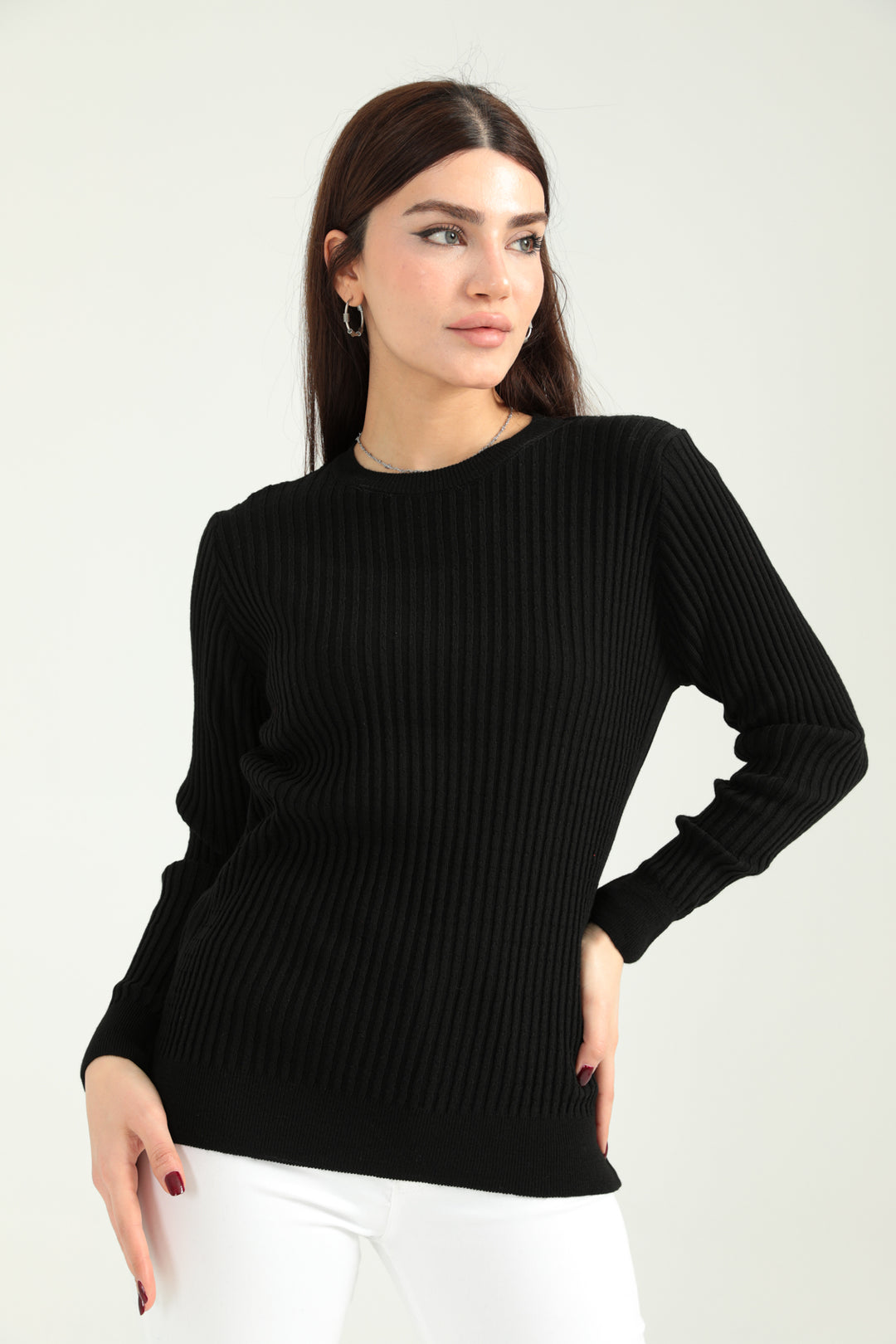 MPL Woman Hair Braided Sweater 5384 - Rezé