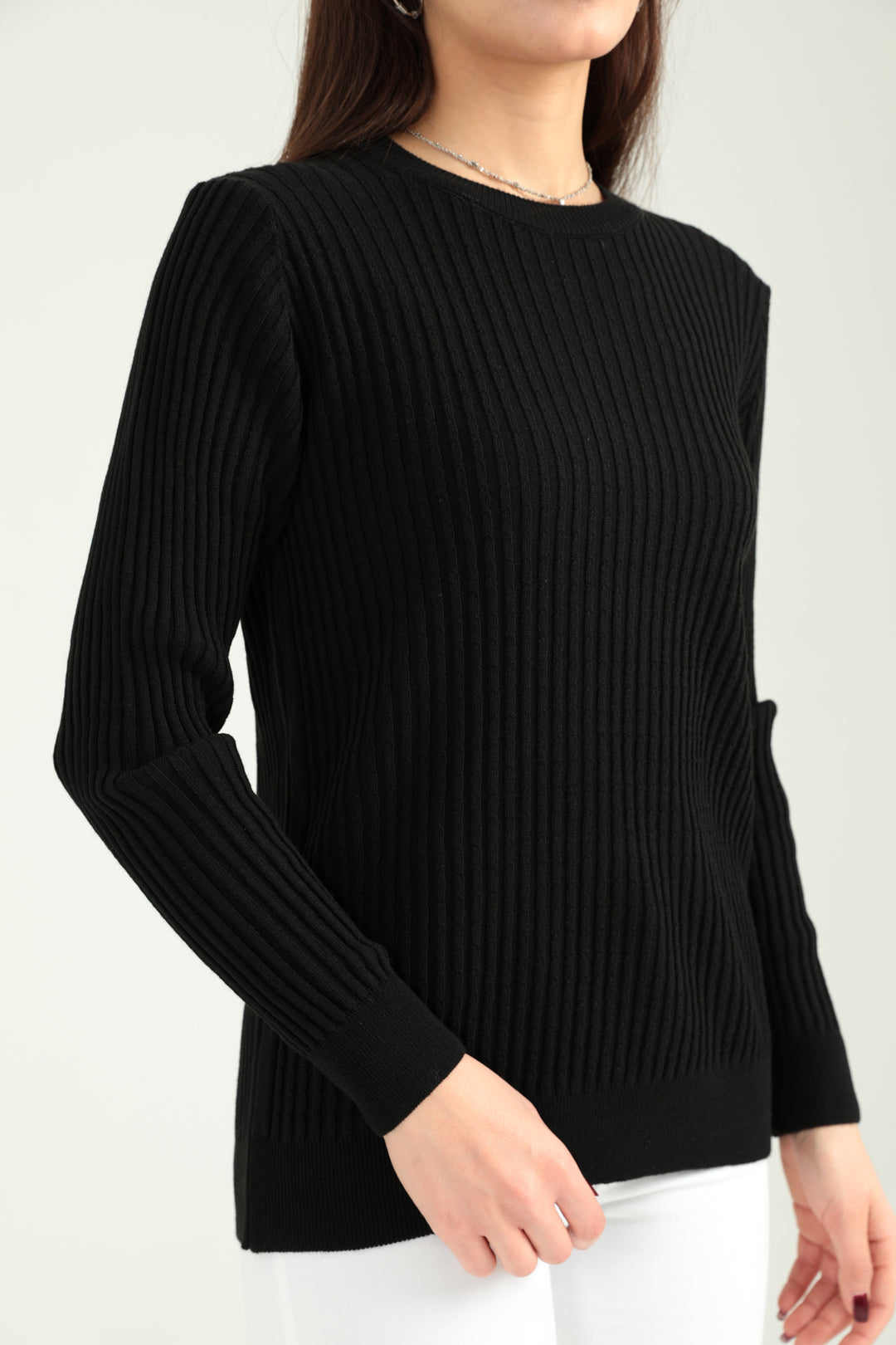 MPL Woman Hair Braided Sweater 5384 - Rezé