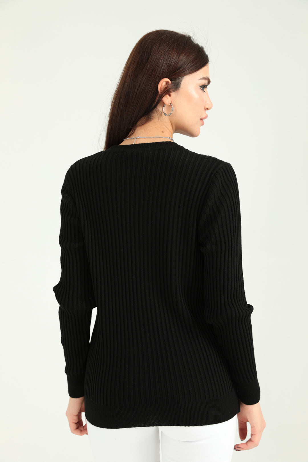 MPL Woman Hair Braided Sweater 5384 - Rezé
