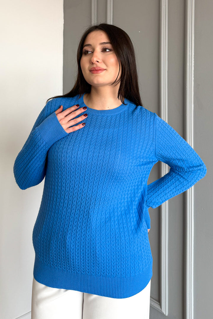 MPL Woman Twisted Knit Sweater 5484 - Southport