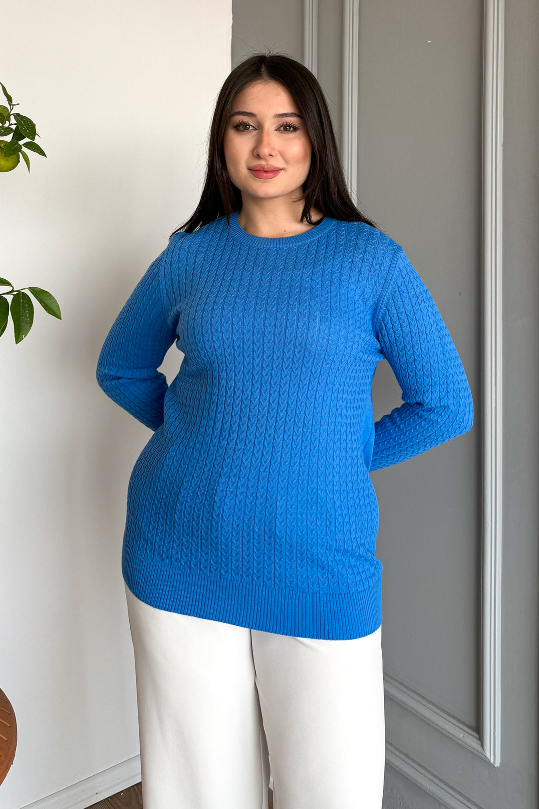 MPL Woman Twisted Knit Sweater 5484 - Southport