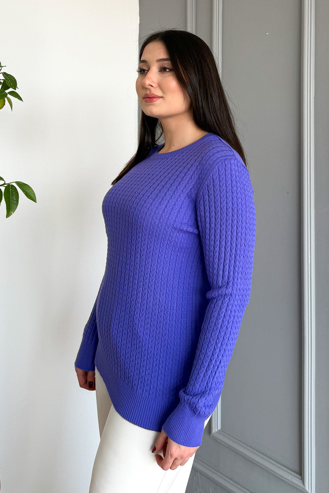 MPL Woman Twisted Knit Sweater 5484 - Ocala