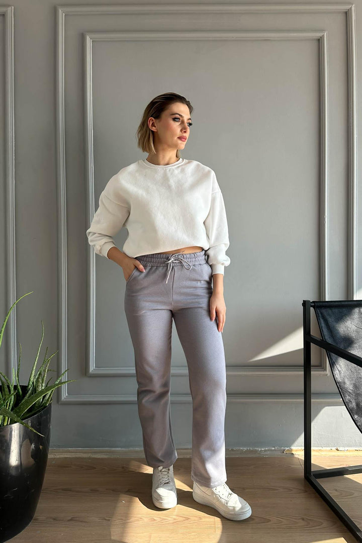 MPL Woman 3 Yarn Sweatpants Bottom 930 - Blacksburg