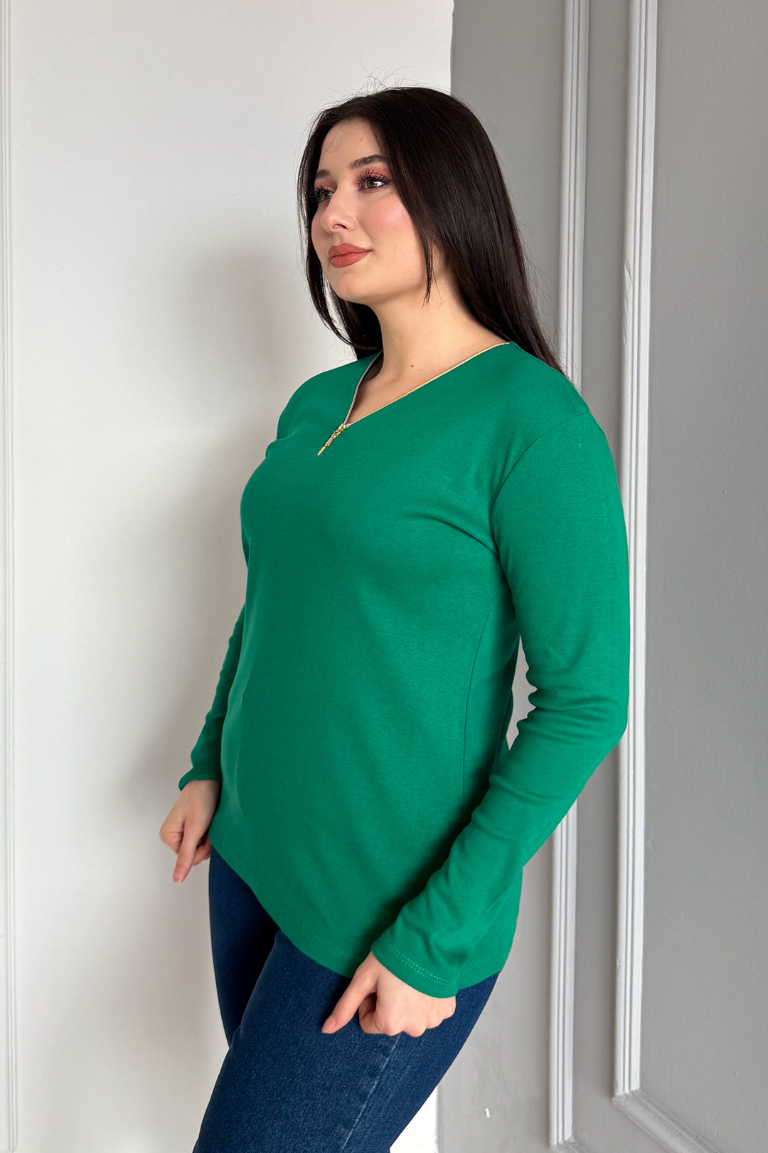 MPL Women's Half-Zip Blouse 0880 - Saarbrücken