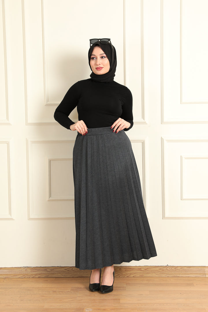 MPL LEATHER LOOK PLEATED SKIRT - Pueblo