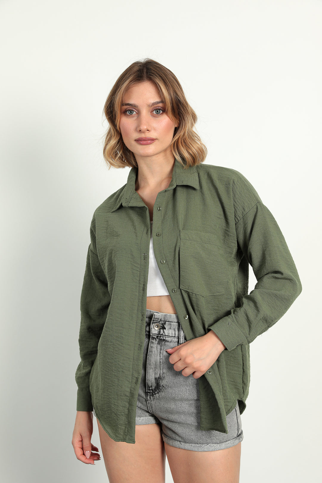 MPL Woman Linen Shirt 20153 - Temple City