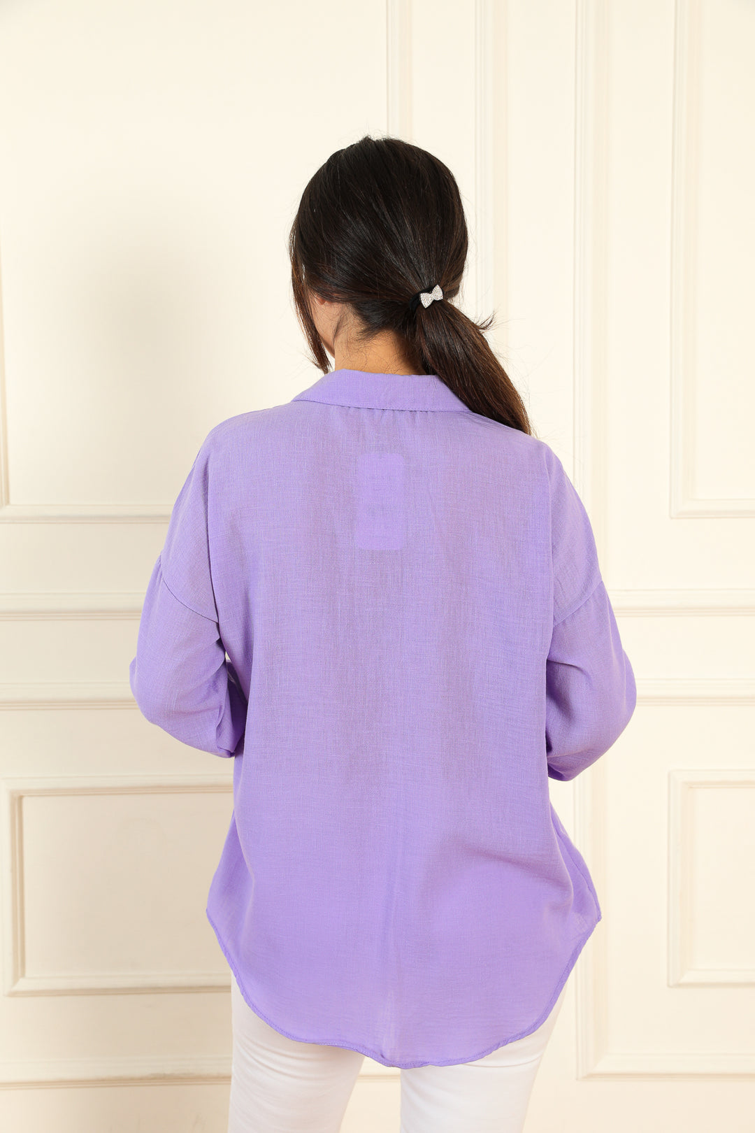 MPL Woman Linen Shirt 20153 - Cassino