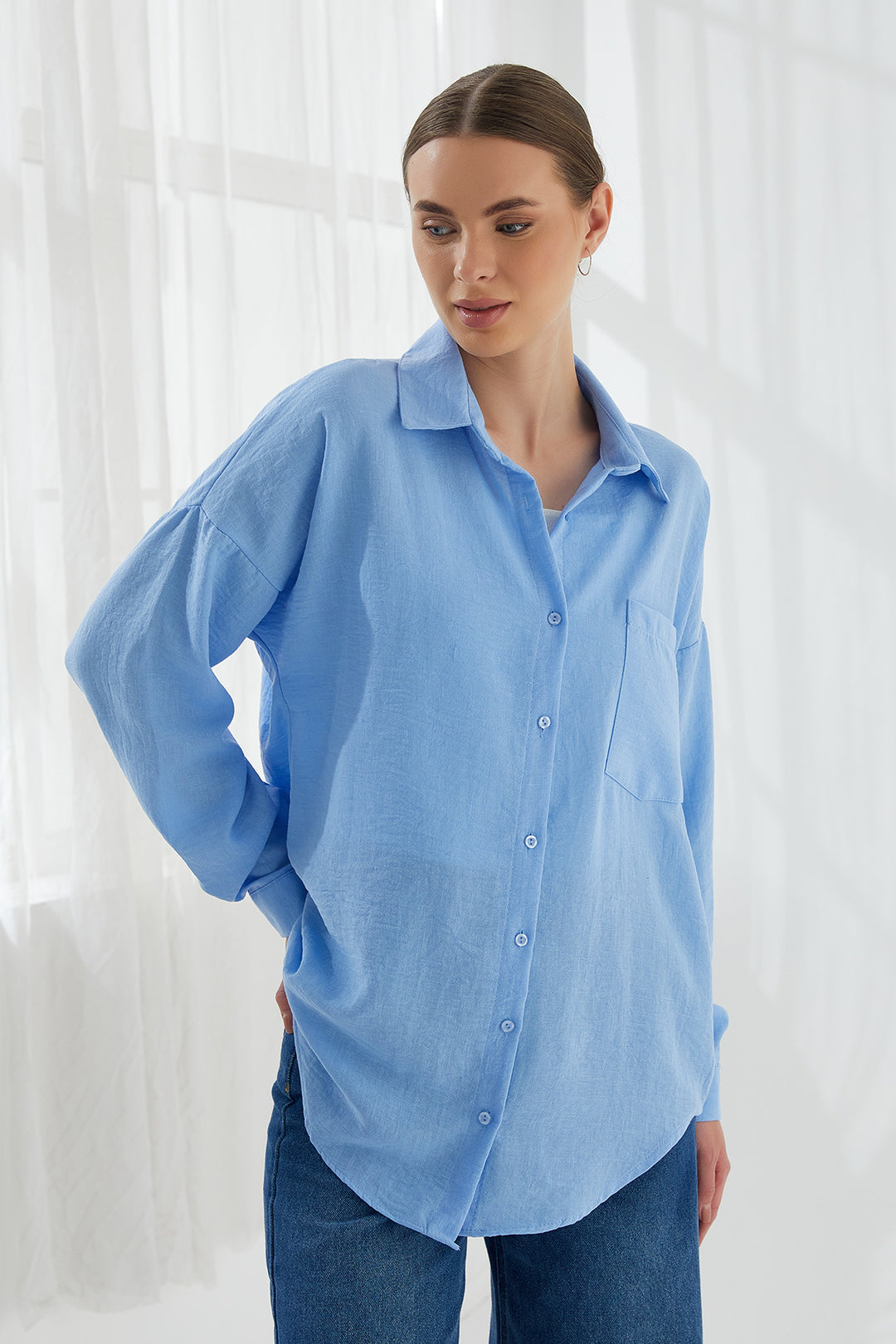 MPL Woman Linen Shirt 20153 - Kansas City