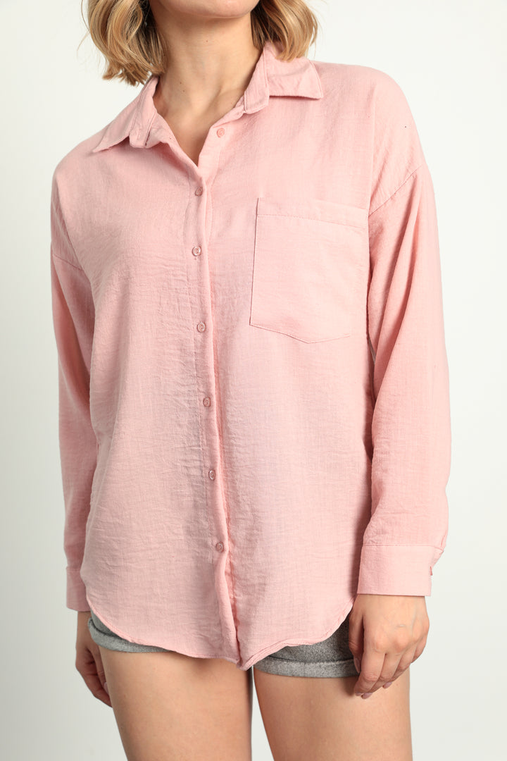 MPL Woman Linen Shirt 20153 - Palm Bay