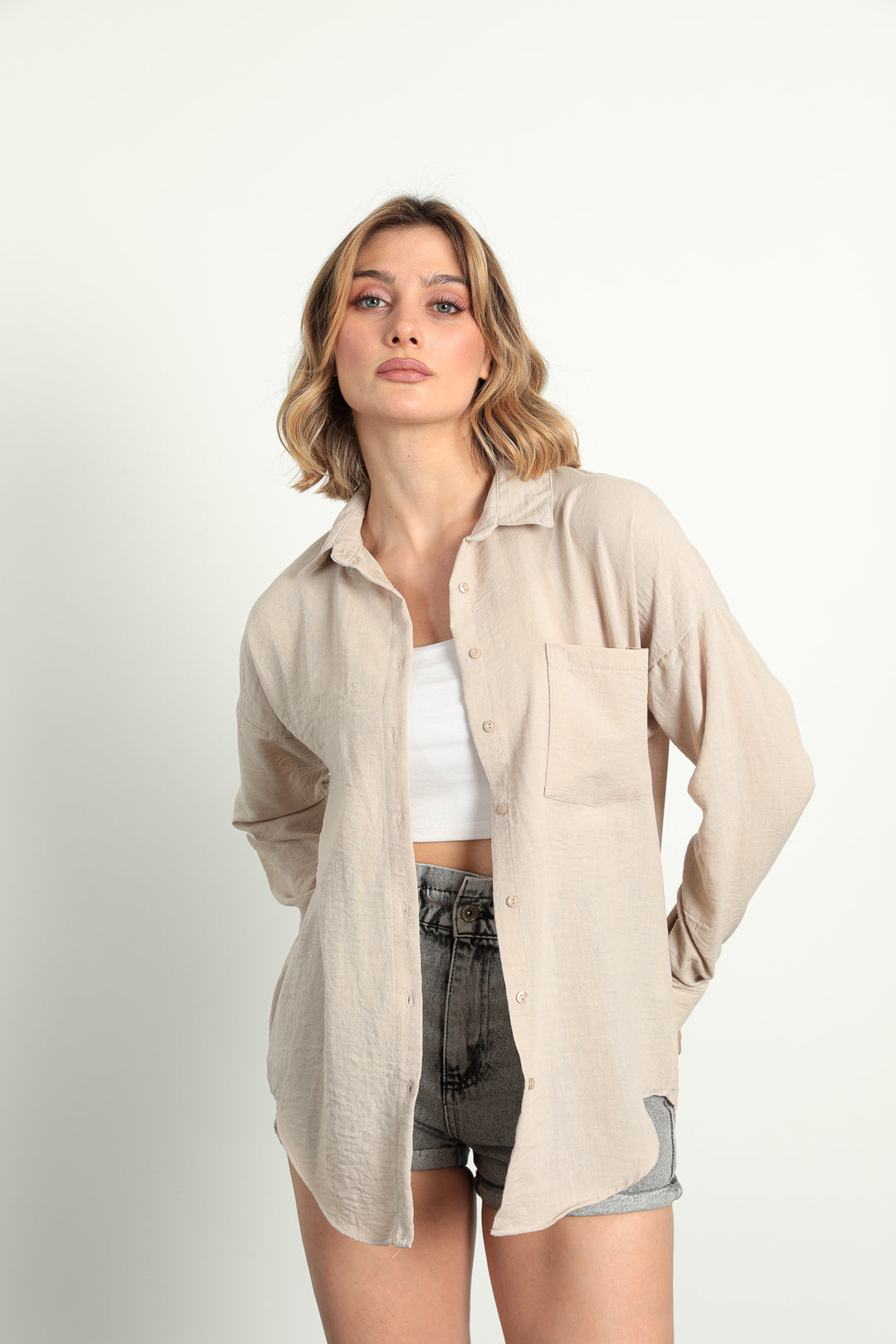MPL Woman Linen Shirt 20153 - Rochester