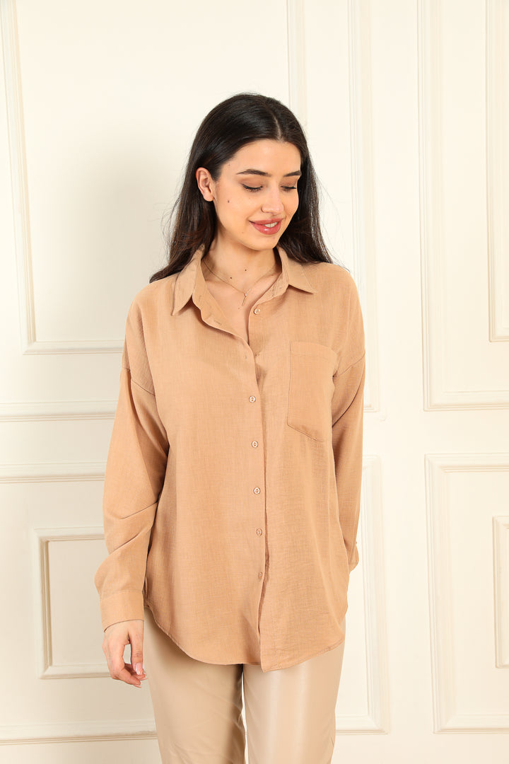 MPL Woman Linen Shirt 20153 - Hacienda Heights