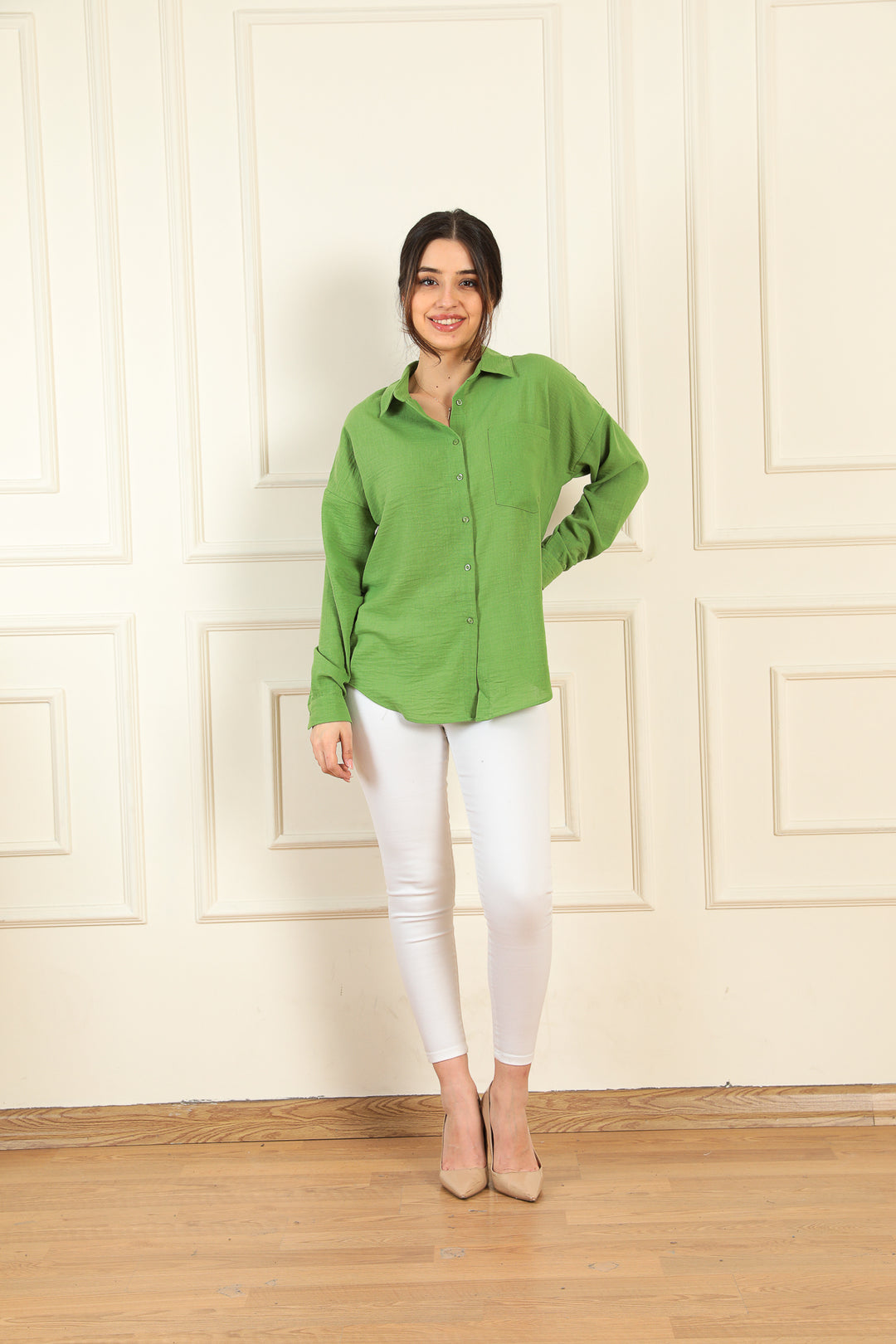 MPL Woman Linen Shirt 20153 - Gainesville
